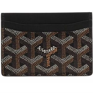 Goyard Saint-Sulpice Black Card Wallet- New